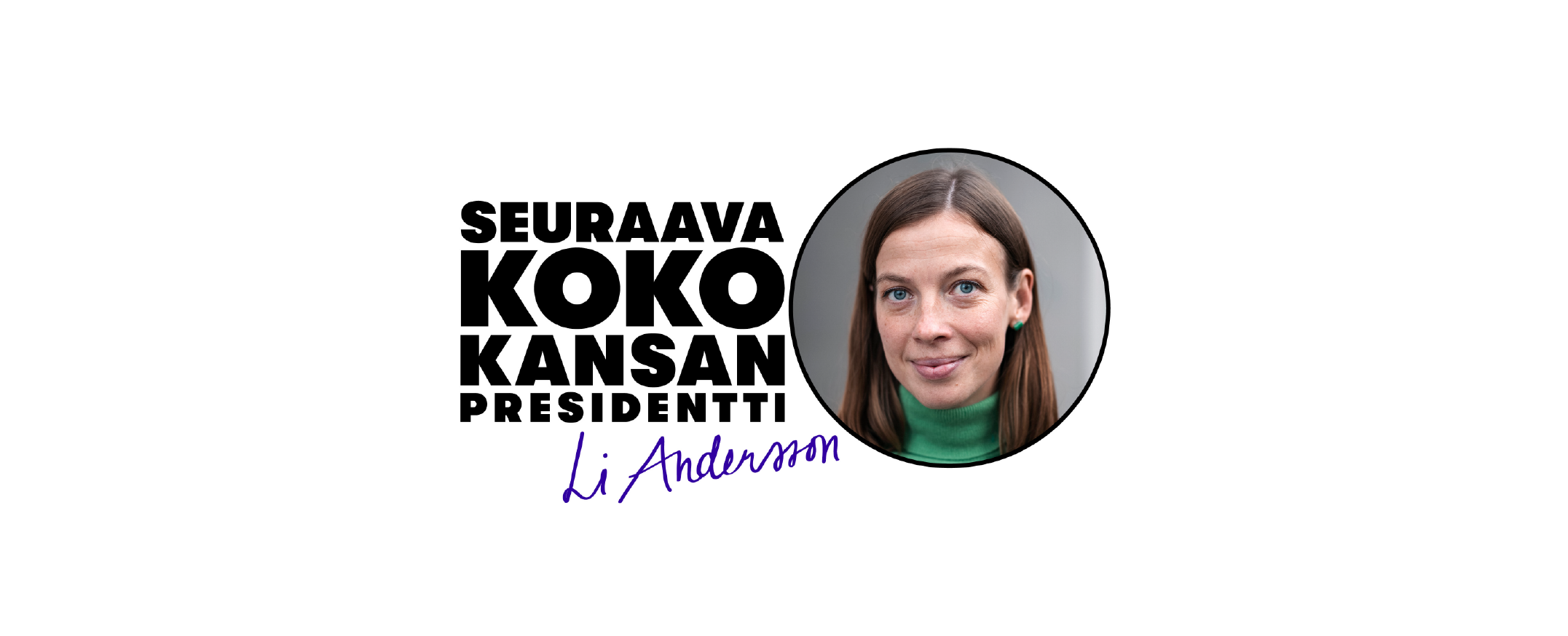 Li Andersson On Vasemmistoliiton Presidenttiehdokas - Vasemmistoliitto ...